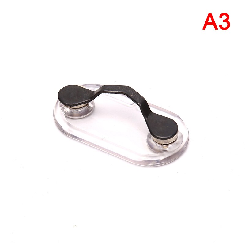 1PCS Silver Zinc Alloy Magnetic Eye Glasses Holder